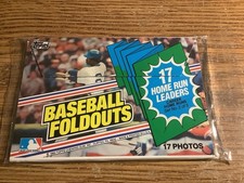 1983 Topps baseball foldouts 17 Photos, Set 2 of 5.