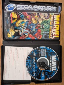 Sega Saturn PAL Marvel Super Heroes
