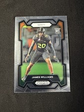 2024 Panini Prizm Draft Picks - James Williams #181 (RC)