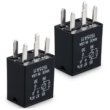 2pcs Relay 12V 30Amp for 278003828 Seadoo GTX 155 RXP RXT 215 230 255 260 300