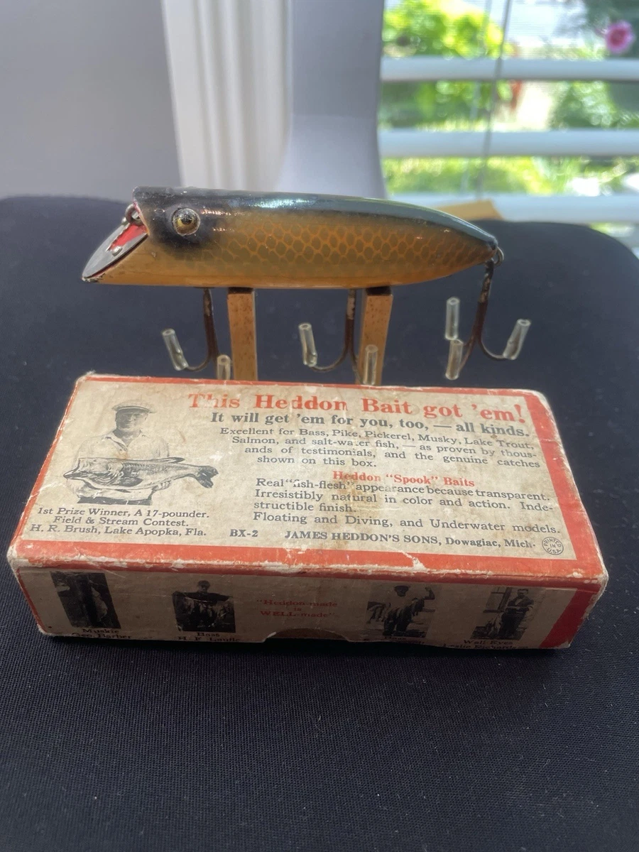 Heddon Vintage Fishing Lures with Original Box for sale | eBay
