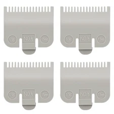 4 PCS Clipper Guards Set for Wahl, 1/2 Clipper Guard #3137-101, Premium Guard...