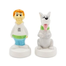 The Jetsons George and Astro Ceramic Salt and Pepper Shaker Set