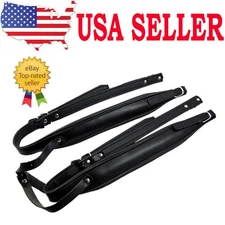 Adjustable Shoulder Strap for 96-120 Bass Accordion Thick PU Leather Belt US