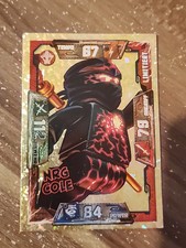 LEGO Ninjago Serie 1 Sammelkarten - LE4 - NRG Cole - Limitierte Auflage