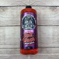Salty Captain Salt Wash Cleaner - Remove Salt Off Boats & Cars, New Bottle