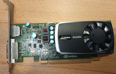 nVidia Quadro K600 1GB 128-bit 1 x DVI 1 x Displayport HighProfile