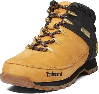 TIMBERLAND TB0A1NHJ 231 EURO SPRINT MID LACE WHEAT/ BLACK BOOT SNEAKER NIB MEN