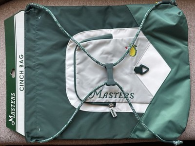 2026 Masters Tournament Cinch Bag Backpack Augusta National Golf Club NWT    
