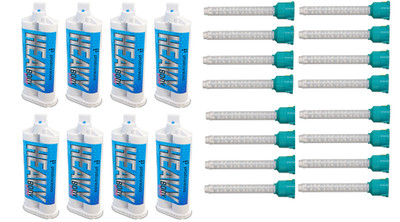 Dental Impression Material VPS Heavy Body Regular (8 Cartridge & 16 Tips) PVS