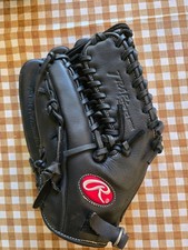Rawlings TrapEze 12 3/4 Inch Gold Glove Gamer Pro Design Black Model GG601G