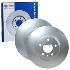 2x HELLA PAGID BREMSSCHEIBEN Ø284mm VORNE passend für ALFA ROMEO 147 156 164 GT 