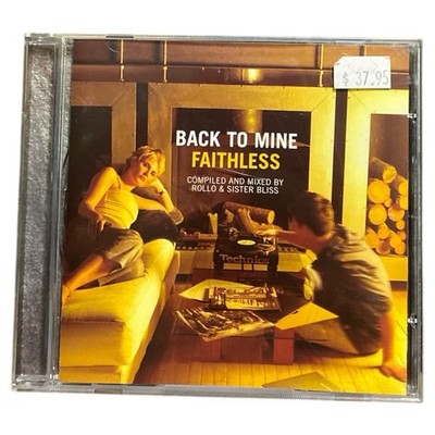 Faithless Back to Mine CD Mixed Compilation Rollo Sister Bliss Chillout Album