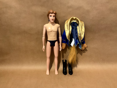Disney Store The Beauty & The Beast  Doll Collection BEAST Prince Adam 12 