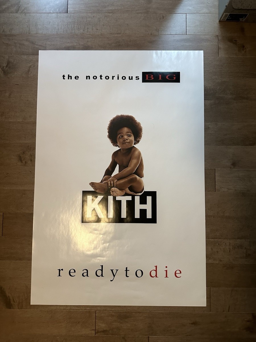 ミュージシャン Kith for The Notorious B.I.G Poster Kith x The Notorious B.I.G Ready to Die Album Poster 36x24