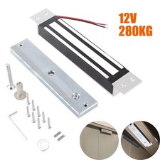 600lbs 280KG Electric Magnetic Single Door Lock Access Control Holding Force UK