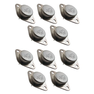 2N3055 Transistor 10St. NPN TO-3 15A 60V Leistungsschaltverstärker Hi-Fi Audio