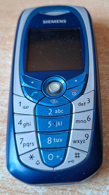 Siemens  S55 - Arktisches Blau - Ungeprüft - Defekt - Handy
