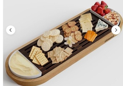 Ziruma Marvelous Bread Cutting Board and Serving Tray
