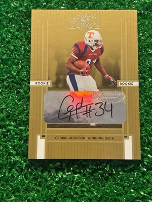 2005 Donruss Classics Cedric Houston Auto #/499 RC Rookie #226 Card