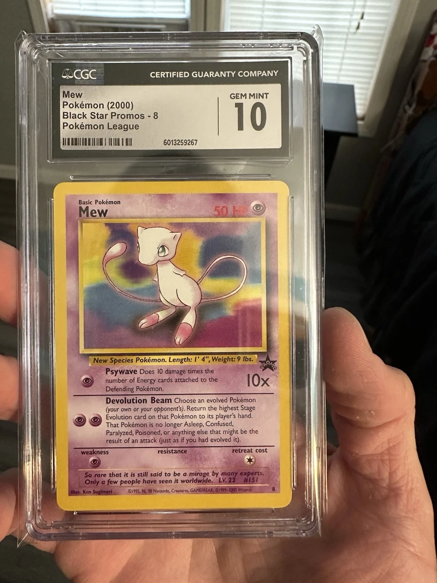 25+ Pokémon TCG Grade 10 Mew Individual Collectible Card Game