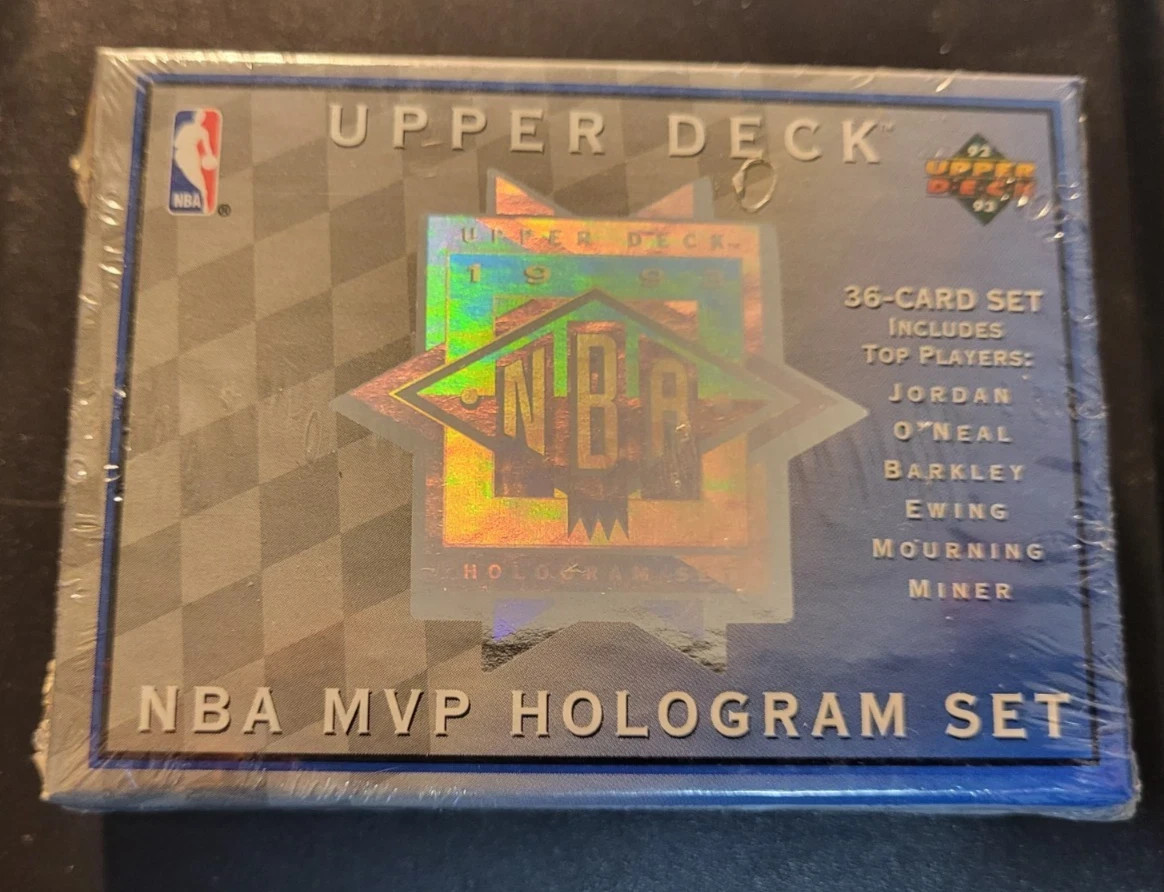 1992-93 1992 UPPER DECK TEAM MVP HOLOGRAM NBA SINGLES