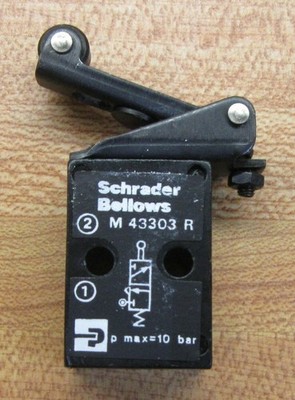 Parker / Schrader Faltenbalg M43303R Tellerventil