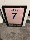 Arsenal Bukayo Saka Signed Jersey Beckett Authenticated Premier League Soccer