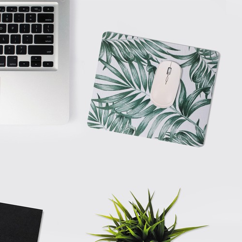 3 Pcs Mouse Pad Office Beautiful Floral Plants Small Pads for Desk - 第 3/12 張圖片
