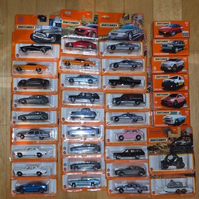 35x MATCHBOX AUTOS SPIELZEUG KONVOLUT TOY CAR NEU OVP