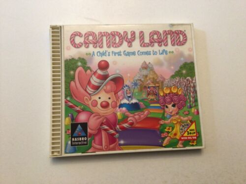 Retro Hasbro Candy Land gioco CD per computer educativo 1998