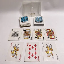 Vintage 1982 Sea World Shamu Orca Playing Cards 2 Decks