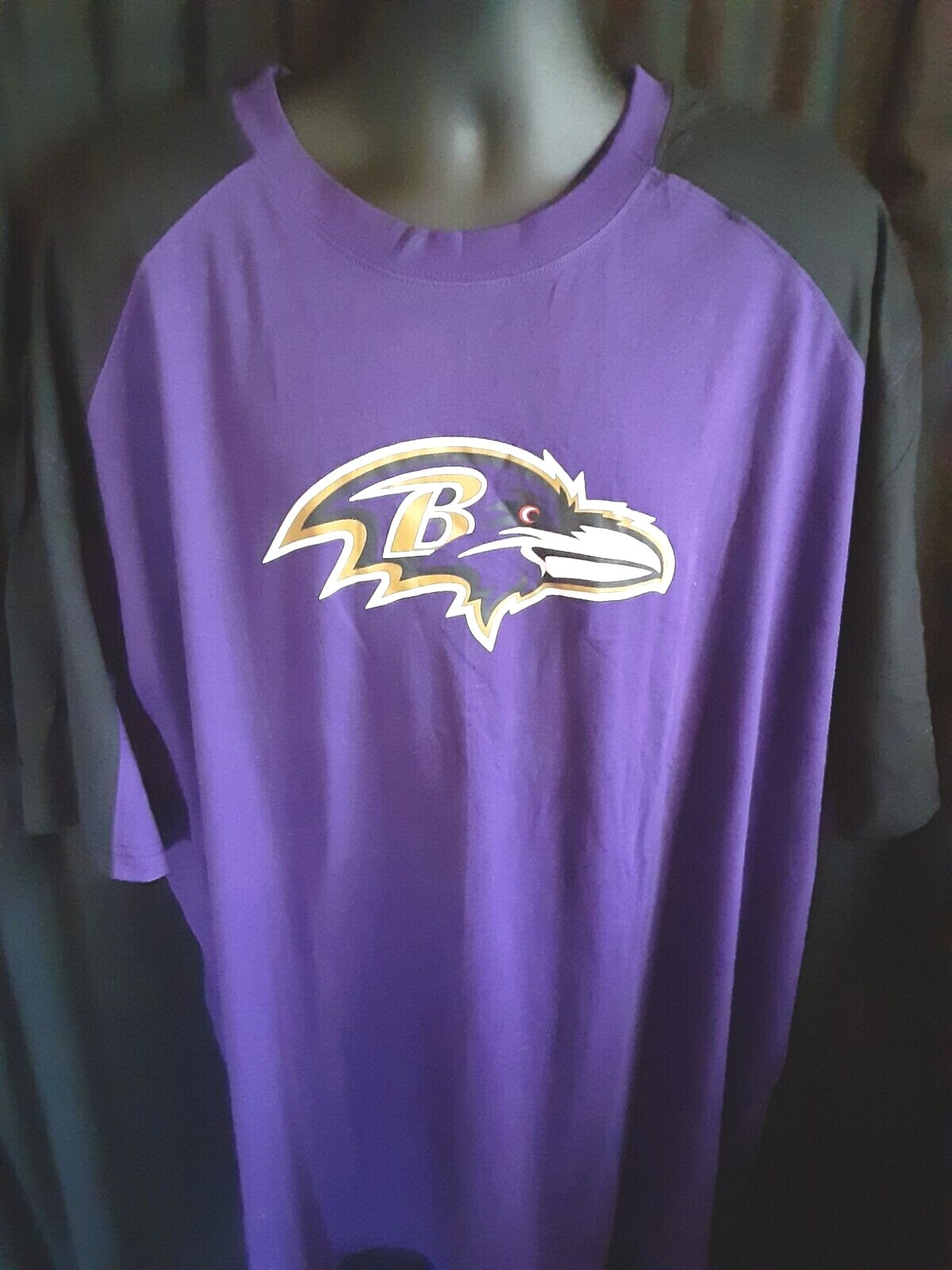Baltimore Ravens Men's Big & Tall Purple Long Sleeve Shirt - NFL