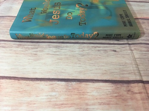 What Would Jesus Do Today? by Mike Cope and Rubel Shelly (1997, Hardcover) - Foto 6 di 6