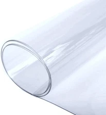 Vapor Barrier Supply - Clear Vinyl Sheeting - 15 Mil - 4ft Width