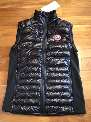 CANADA GOOSE Herren Hybridge Weste Schwarz Größe S