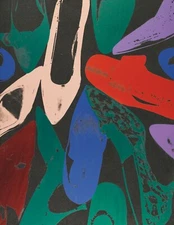 ANDY WARHOL Art Poster or Canvas Print "DIAMOND DUST SHOES"