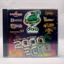Decada de los 2000 2010 CD Disa Records Bryndis Askis Banda Limon Lalo Mora New