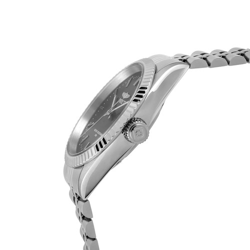Invicta Men's Watch Specialty Quartz Charcoal Dial Silver Tone Bracelet 29372 - Picture 3 of 4