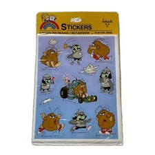Vintage 1983 Rainbow Brite Murky  Lurky Stickers   Sealed Pack   80s Hallmark