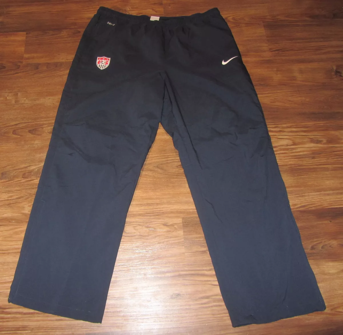 USA Womens National Soccer Team Warm-up Pants, Nike, Blue, Size XL, NEW