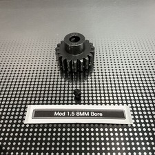 Mod 1.5 19T 8MM Shaft Steel M1.5 Pinion Gear For 1/5 RC Car M1.5 Spur Gear