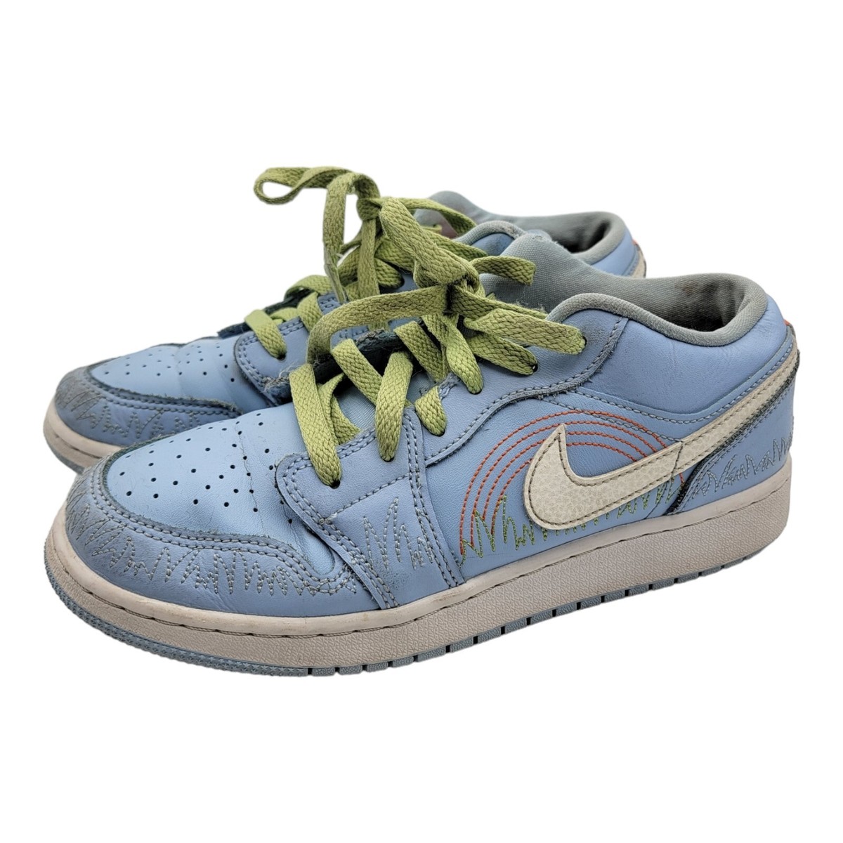 Air Jordan Low SE GS Blue Stitch Boys Size Unisex Girls Size  DO8227-400