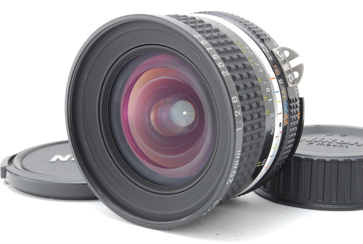 NIKON Ai-S NIKKOR 20mm f/2.8 Old Lens Wide Angle MF single NIKON Ai-S NIKKOR 20mm f/2.8 Old Lens Wide Angle MF single