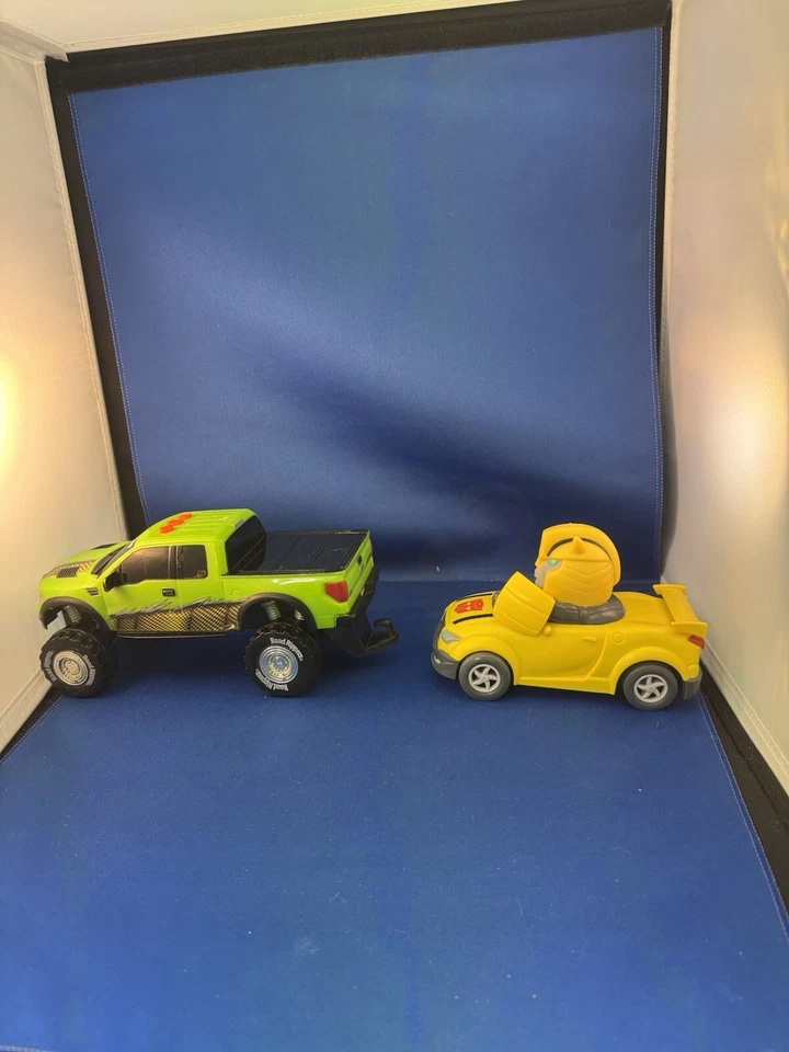 Toy State Road Ripper F-150 Raptor (lights work)/Transformer Car 30 - Image 2 of 4