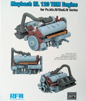 Ryefield Model RFM 2075 - 1:35  Maybach HL 120 TRM Engine (for Pz.IV / Stug. IV)
