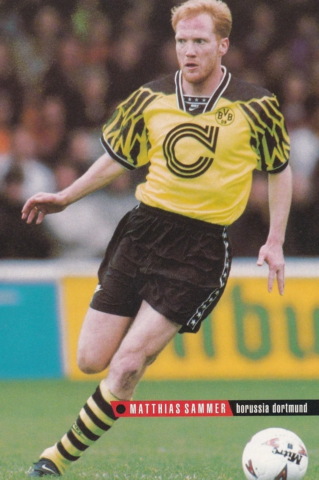 Football Photo>MATTHIAS SAMMER Borussia Dortmund 1994-95 - Image 1 of 1