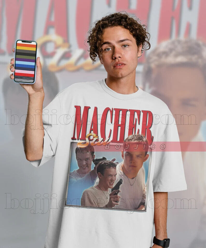 STU MACHER SCREAM T-Shirt,Matthew Lillard Scary Movie T-Shirt,Scary Horror  Tees