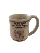 South Park Colorado "Oh My God They Killed Kenny" Handmade Pottery Mug