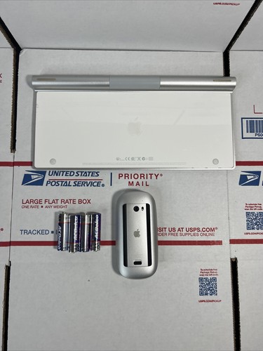 Apple Wireless Keyboard A1314 & A1296 Mouse +Batteries-SAME DAY-WARRANTY ^ - Picture 7 of 7
